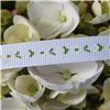 Order  Flower Ribbon - Garland on White
